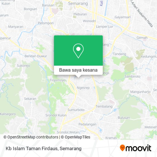 Peta Kb Islam Taman Firdaus
