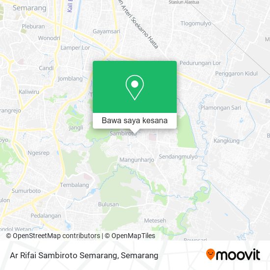 Peta Ar Rifai Sambiroto Semarang
