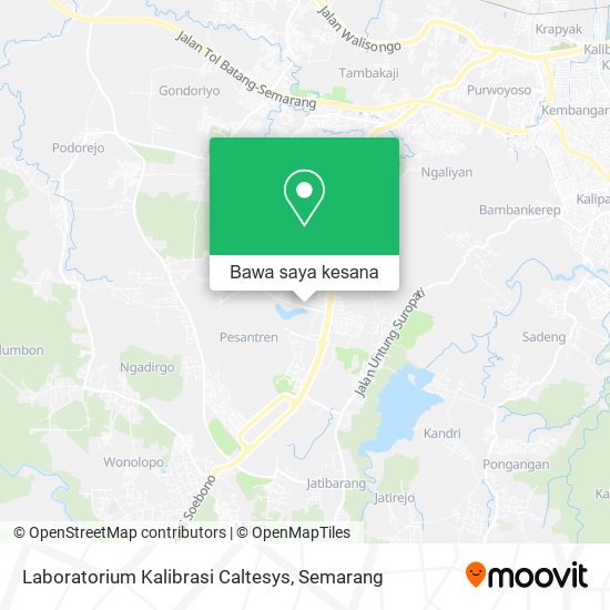 Peta Laboratorium Kalibrasi Caltesys