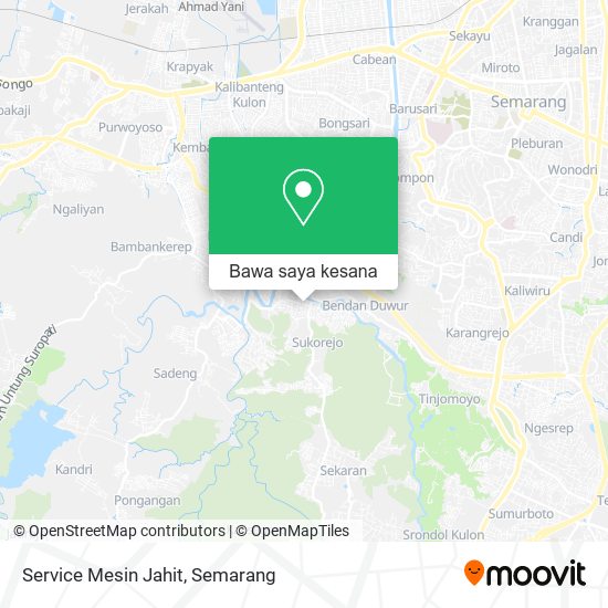 Peta Service Mesin Jahit