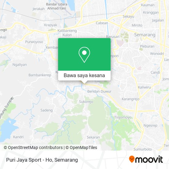 Peta Puri Jaya Sport - Ho