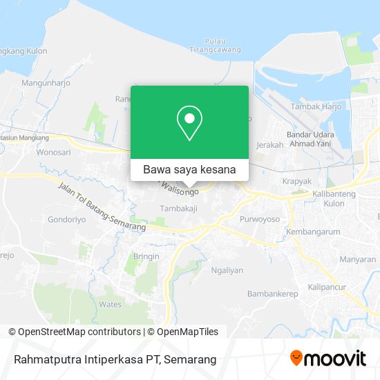 Peta Rahmatputra Intiperkasa PT