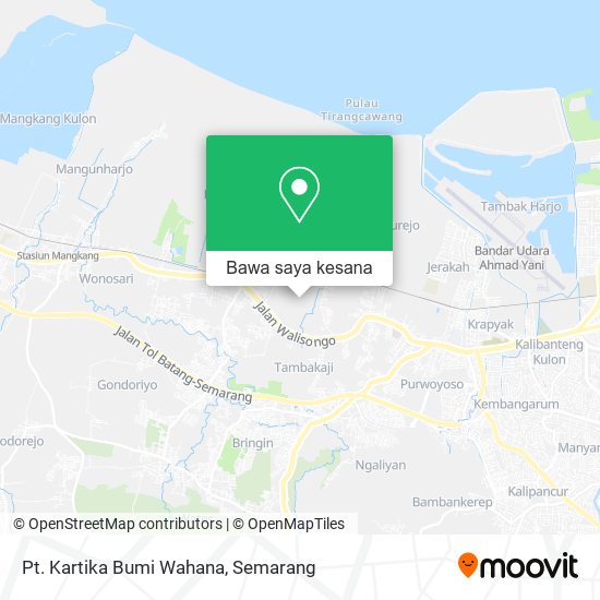 Peta Pt. Kartika Bumi Wahana