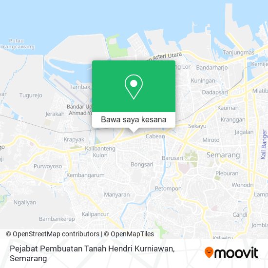 Peta Pejabat Pembuatan Tanah Hendri Kurniawan