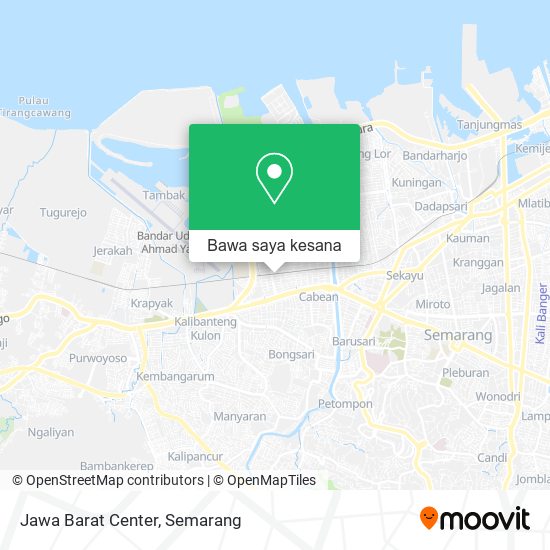 Peta Jawa Barat Center