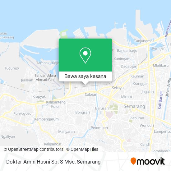 Peta Dokter Amin Husni Sp. S Msc