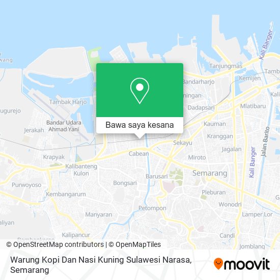 Peta Warung Kopi Dan Nasi Kuning Sulawesi Narasa