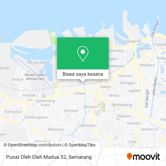 Peta Pusat Oleh Oleh Madua 52