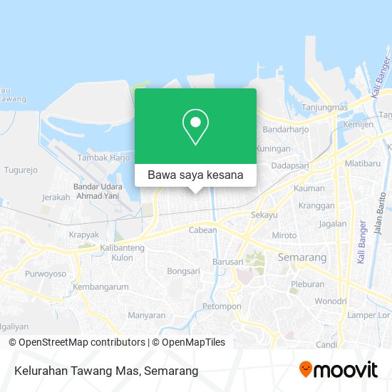 Peta Kelurahan Tawang Mas