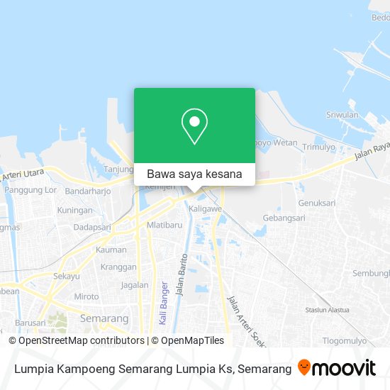 Peta Lumpia Kampoeng Semarang Lumpia Ks