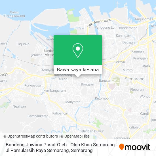 Peta Bandeng Juwana Pusat Oleh - Oleh Khas Semarang Jl.Pamularsih Raya Semarang