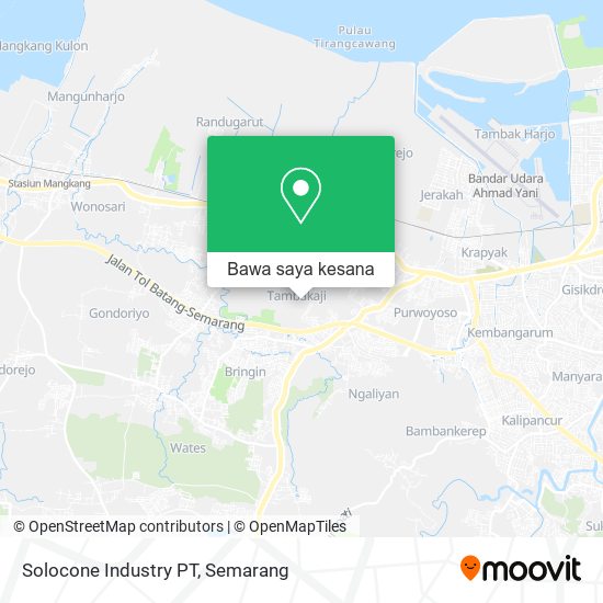 Peta Solocone Industry PT