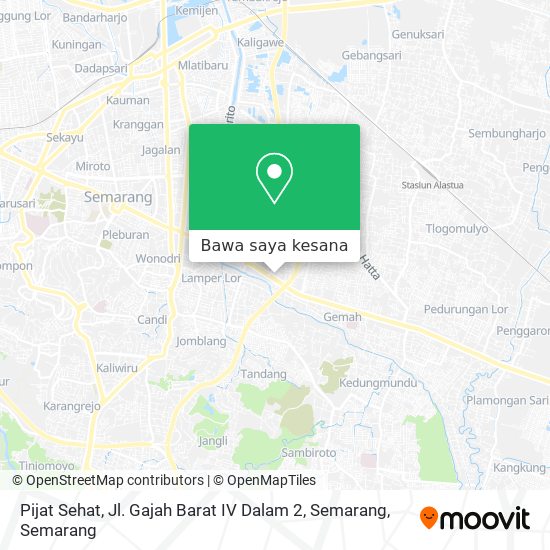 Peta Pijat Sehat, Jl. Gajah Barat IV Dalam 2, Semarang