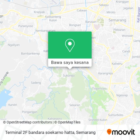 Peta Terminal 2F bandara soekarno hatta