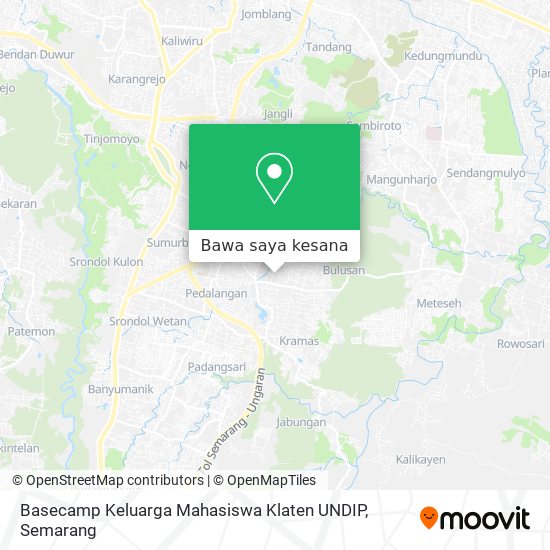Peta Basecamp Keluarga Mahasiswa Klaten UNDIP