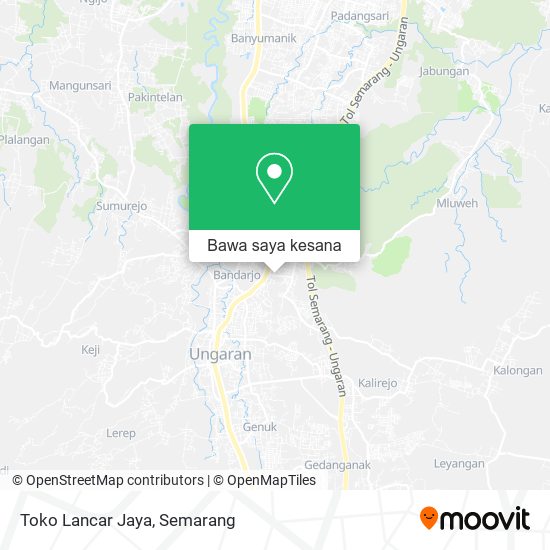 Peta Toko Lancar Jaya
