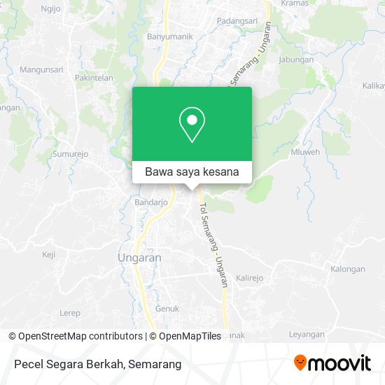 Peta Pecel Segara Berkah
