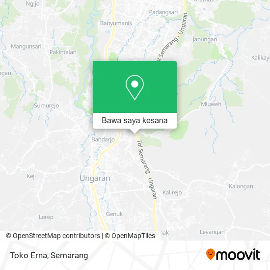 Peta Toko Erna