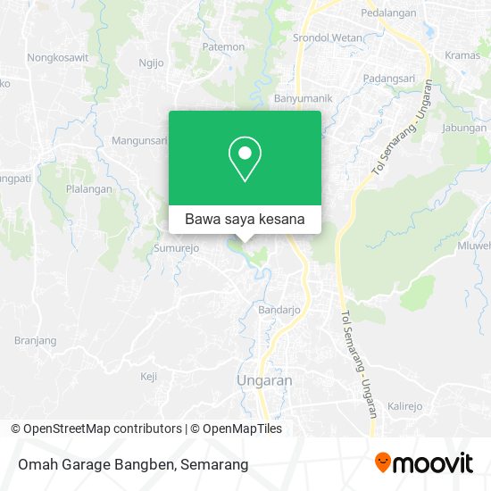 Peta Omah Garage Bangben