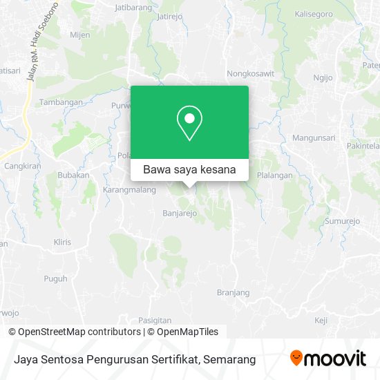 Peta Jaya Sentosa Pengurusan Sertifikat