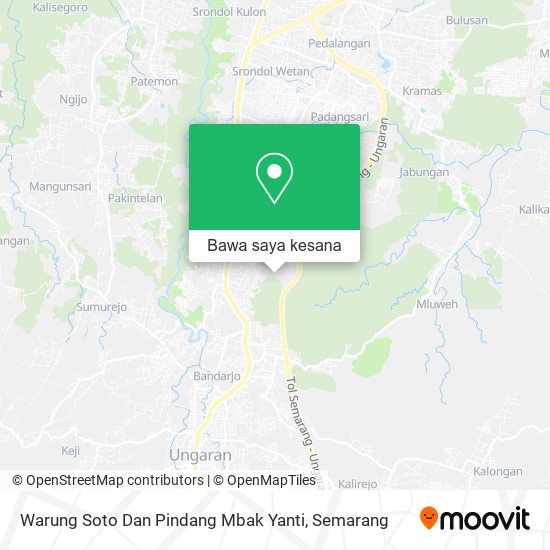 Peta Warung Soto Dan Pindang Mbak Yanti