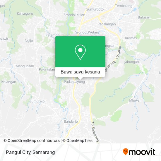 Peta Pangul City