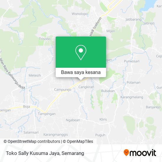 Peta Toko Sally Kusuma Jaya