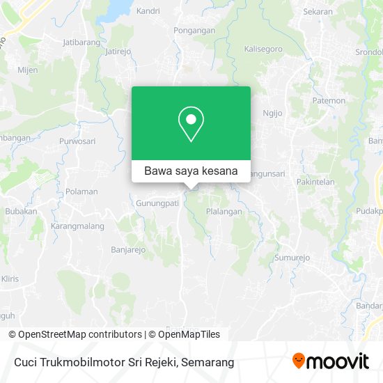 Peta Cuci Trukmobilmotor Sri Rejeki