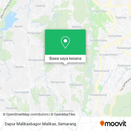 Peta Dapur Malikasbagor Malikas