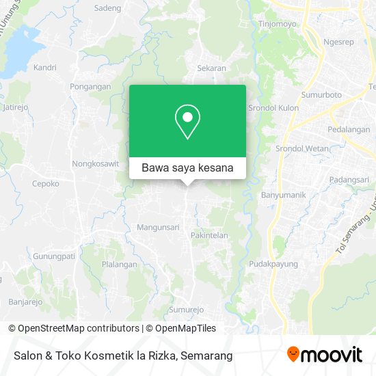 Peta Salon & Toko Kosmetik la Rizka