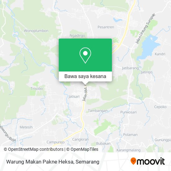 Peta Warung Makan Pakne Heksa