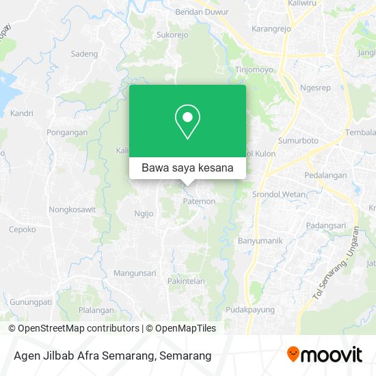 Peta Agen Jilbab Afra Semarang