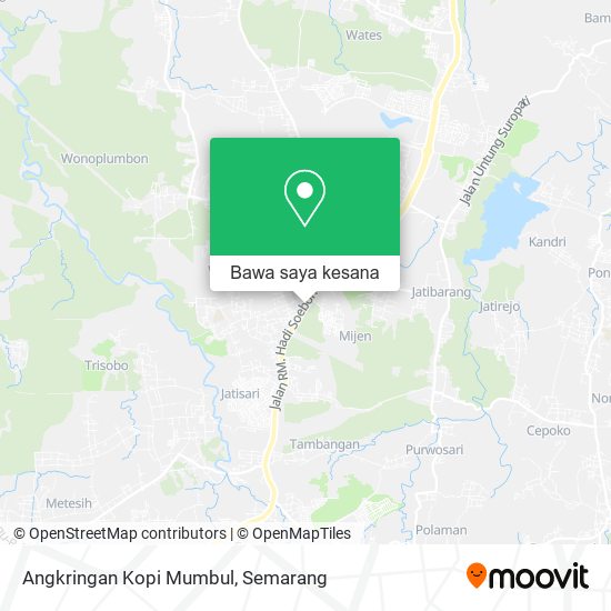Peta Angkringan Kopi Mumbul