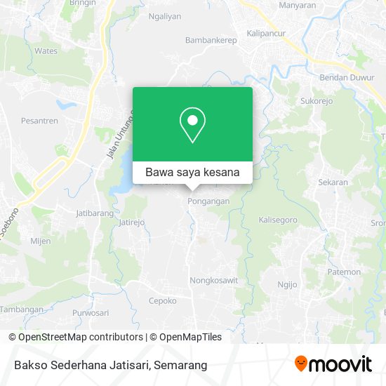 Peta Bakso Sederhana Jatisari