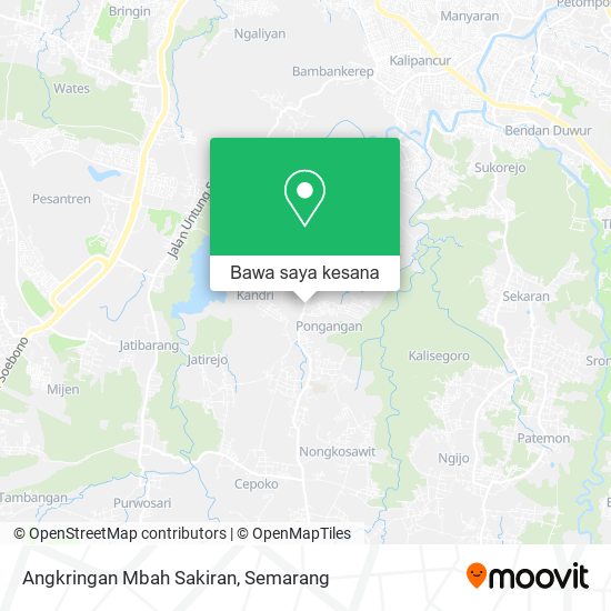 Peta Angkringan Mbah Sakiran