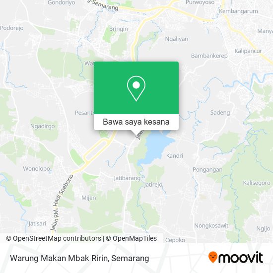 Peta Warung Makan Mbak Ririn