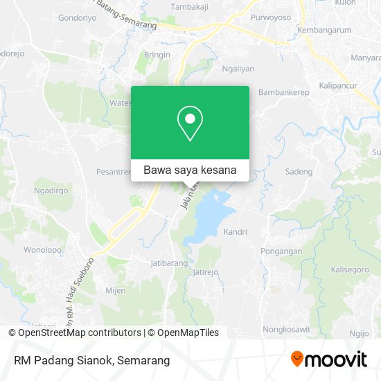 Peta RM Padang Sianok