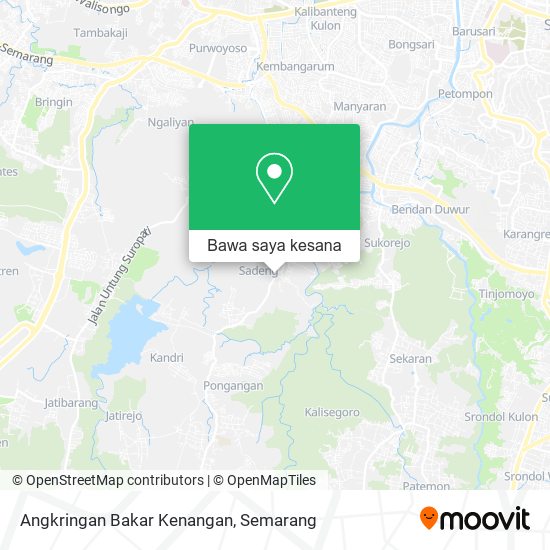 Peta Angkringan Bakar Kenangan
