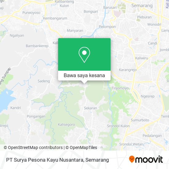 Peta PT Surya Pesona Kayu Nusantara