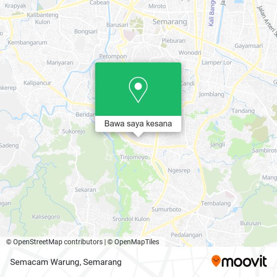 Peta Semacam Warung