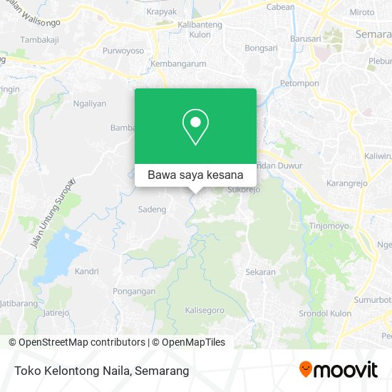 Peta Toko Kelontong Naila