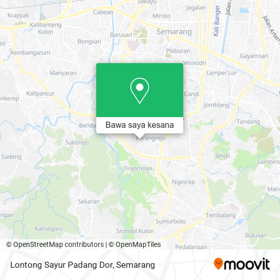 Peta Lontong Sayur Padang Dor