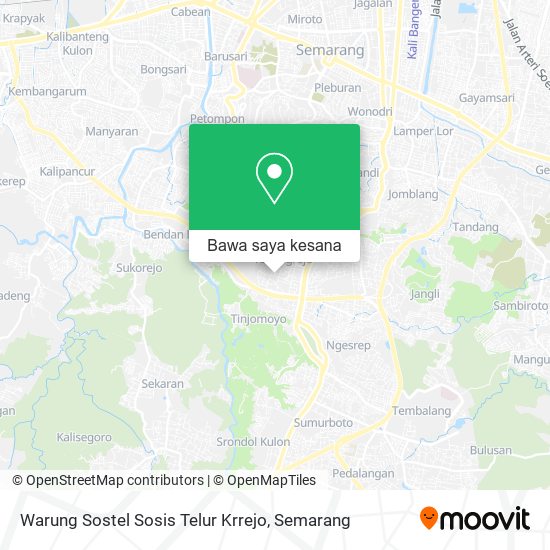 Peta Warung Sostel Sosis Telur Krrejo