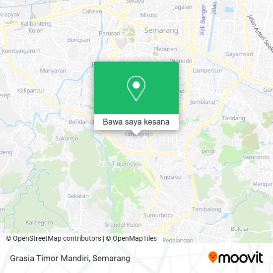 Peta Grasia Timor Mandiri