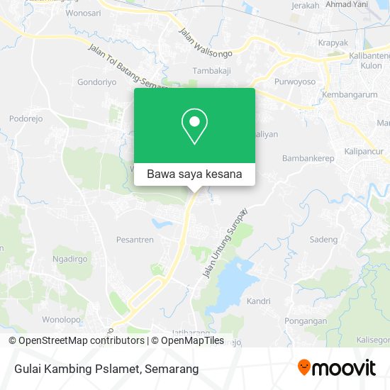 Peta Gulai Kambing Pslamet