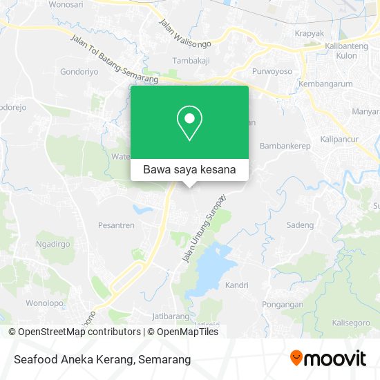 Peta Seafood Aneka Kerang