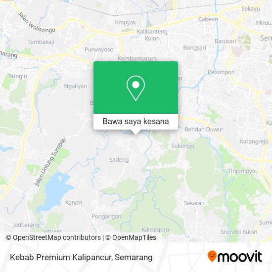 Peta Kebab Premium Kalipancur