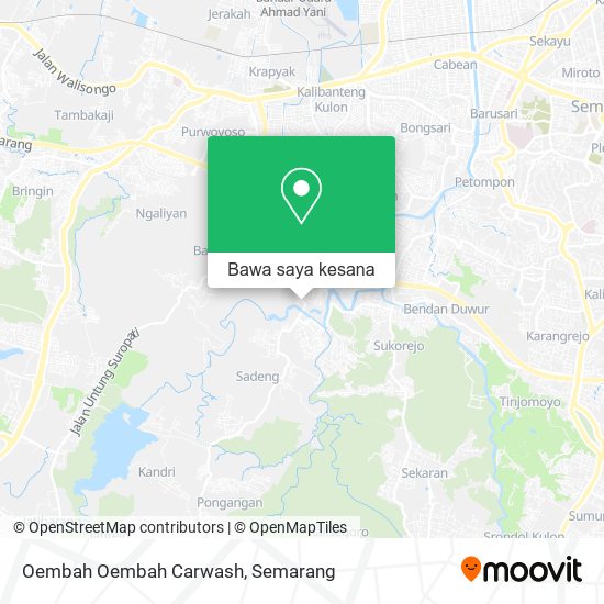 Peta Oembah Oembah Carwash