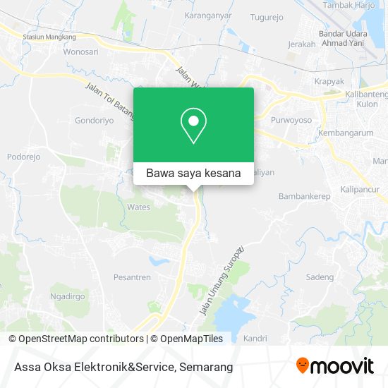 Peta Assa Oksa Elektronik&Service