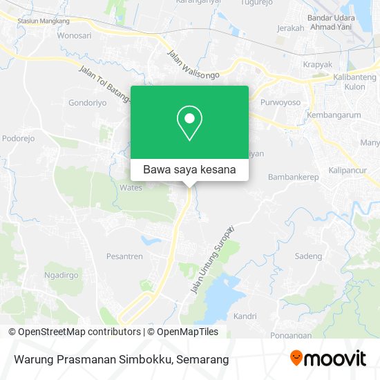 Peta Warung Prasmanan Simbokku